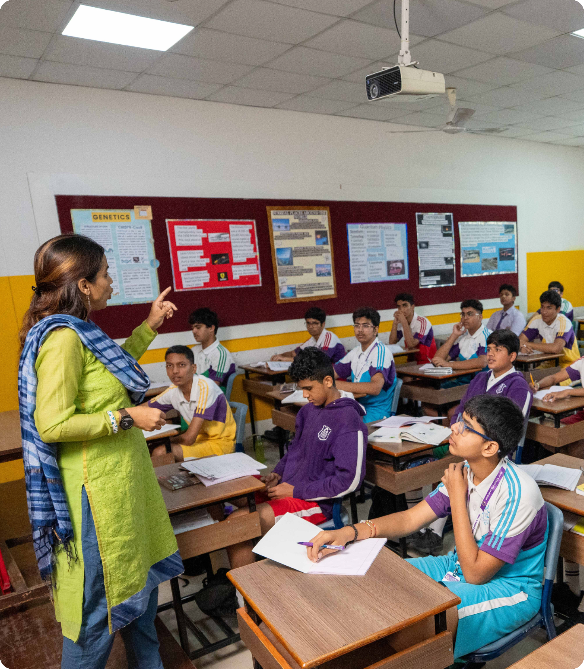 Secondary School Curriculum (ICSE) at Wisdom World School, Wakad