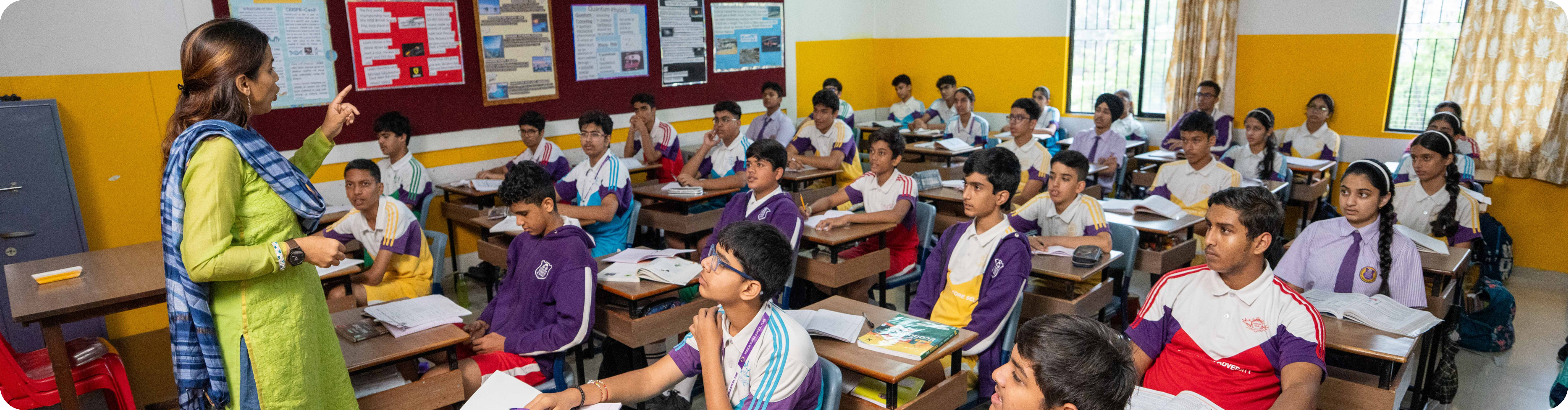 Secondary School Curriculum (ICSE) at Wisdom World School, Wakad